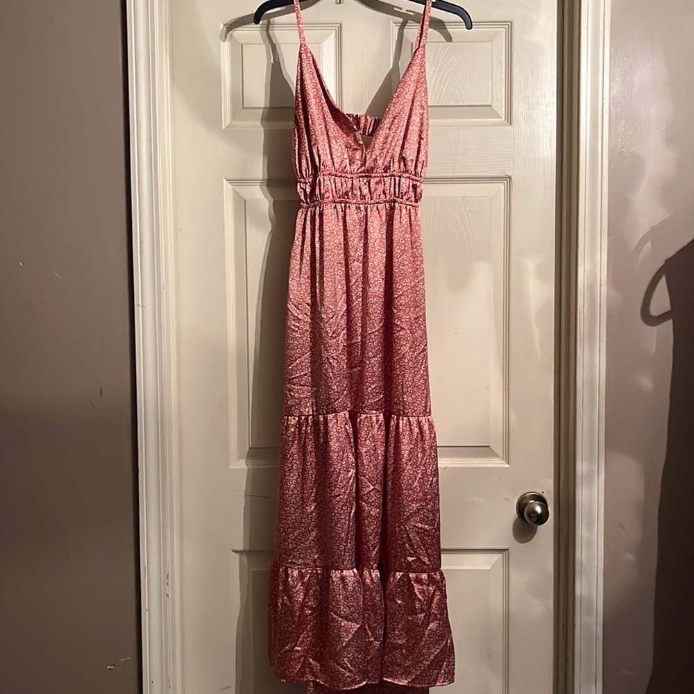 Pink Leopard Dress
